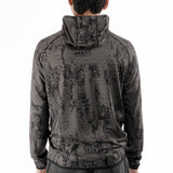 The Laki Melted Print Uv Hoodie Olive available online with global shipping, and in PAM Stores Melbourne and Sydney.