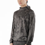 The Laki Melted Print Uv Hoodie Olive available online with global shipping, and in PAM Stores Melbourne and Sydney.