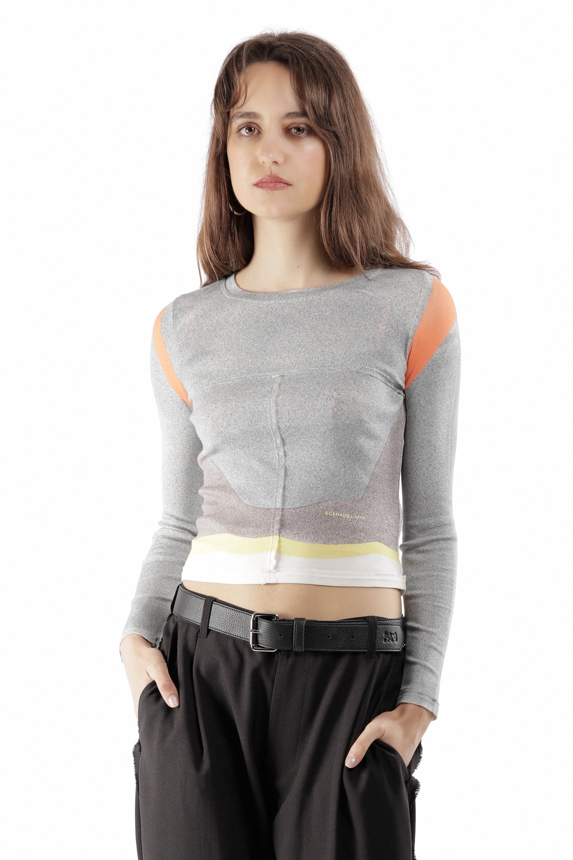The ECKHAUS LATTA - LAPPED BABY CREWNECK VALLEY available online with global shipping, and in PAM Stores Melbourne and Sydney.
