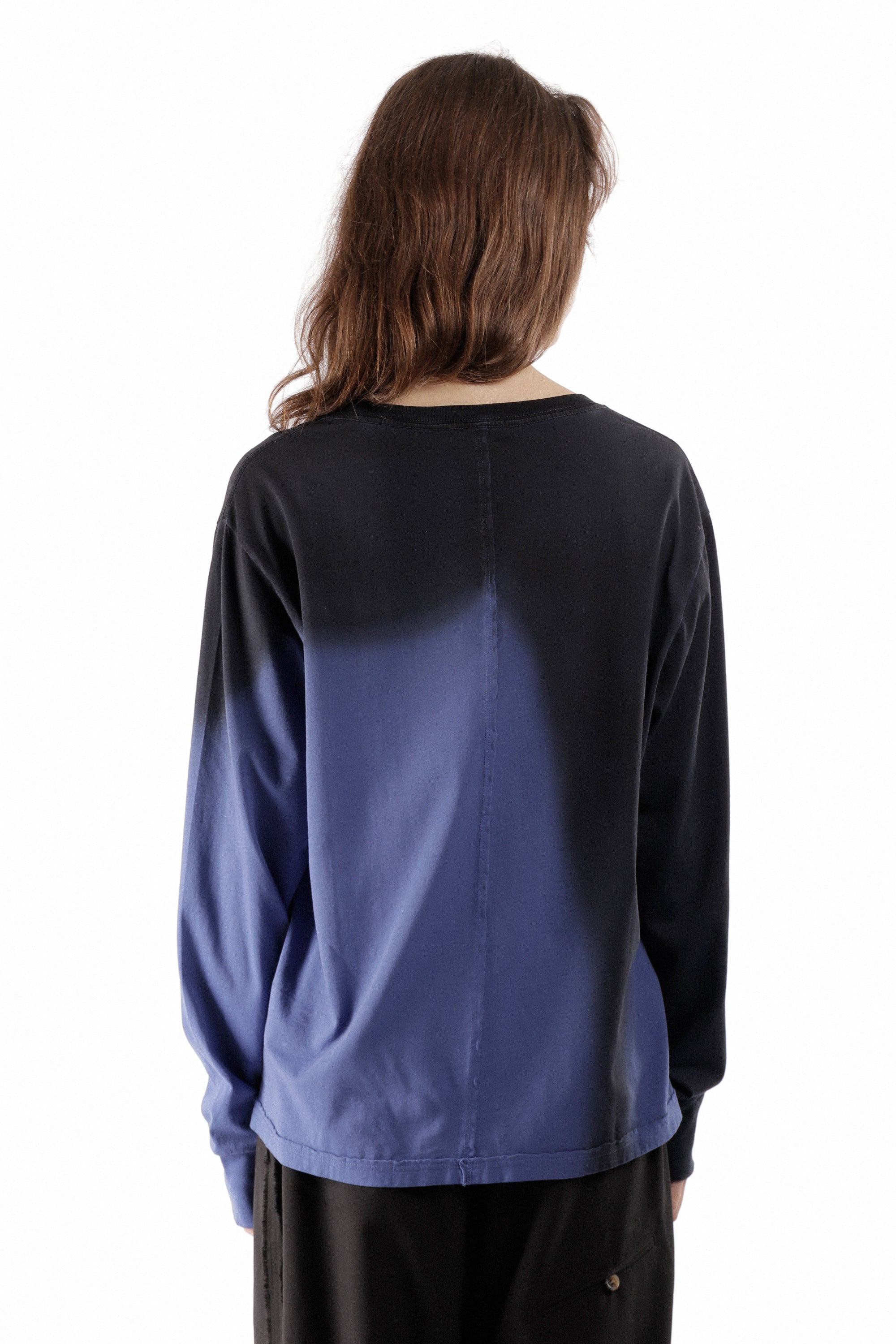 The ECKHAUS LATTA - LAPPED LONGSLEEVE SHADOW available online with global shipping, and in PAM Stores Melbourne and Sydney.