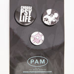 The CHOOSE BADGE PACK available online with global shipping, and in PAM Stores Melbourne and Sydney.