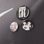 The CHOOSE BADGE PACK available online with global shipping, and in PAM Stores Melbourne and Sydney.