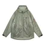 The LIGHTWEIGHT PARKA GREEN available online with global shipping, and in PAM Stores Melbourne and Sydney.
