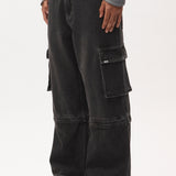 RATCHET WIDE LEG JEANS