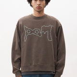The PAMPAS CREWNECK SWEAT available online with global shipping, and in PAM Stores Melbourne and Sydney.