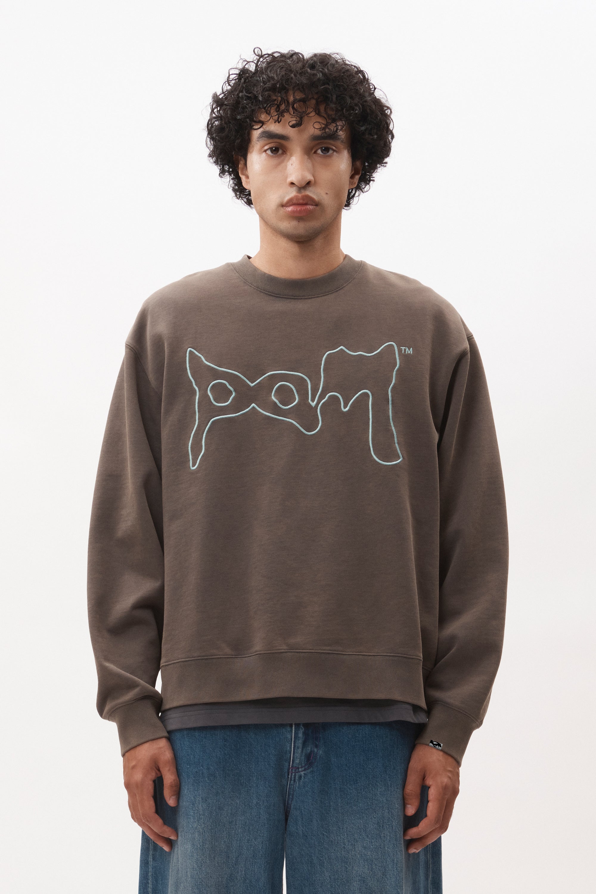 The PAMPAS CREWNECK SWEAT available online with global shipping, and in PAM Stores Melbourne and Sydney.