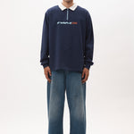 The HOWL HALF ZIP RUGBY TOP available online with global shipping, and in PAM Stores Melbourne and Sydney.