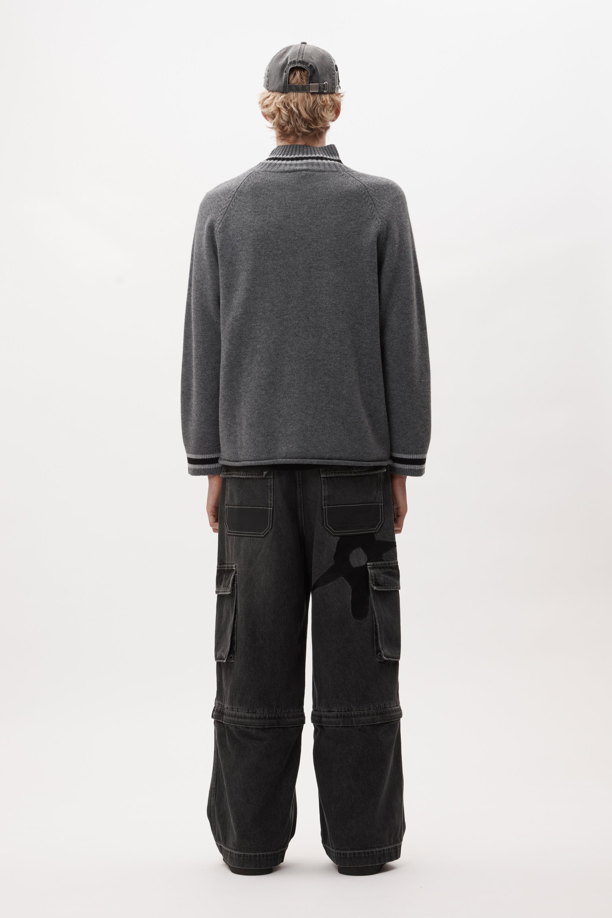 The EYES ZIP THRU KNIT CARDIGAN available online with global shipping, and in PAM Stores Melbourne and Sydney.