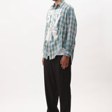 The PSY 4 LIFE LS TUCKED SHIRT available online with global shipping, and in PAM Stores Melbourne and Sydney.