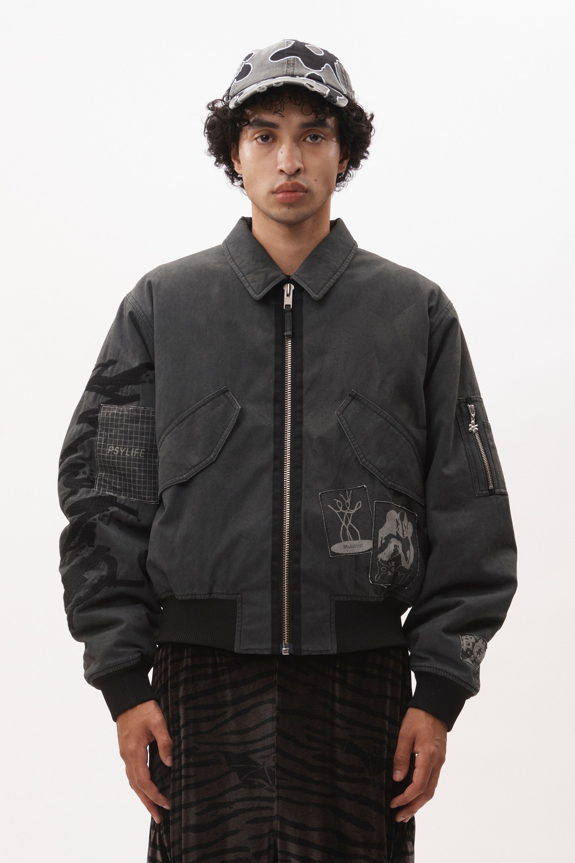 The PERIGLACIAL FLIGHT JACKET available online with global shipping, and in PAM Stores Melbourne and Sydney.