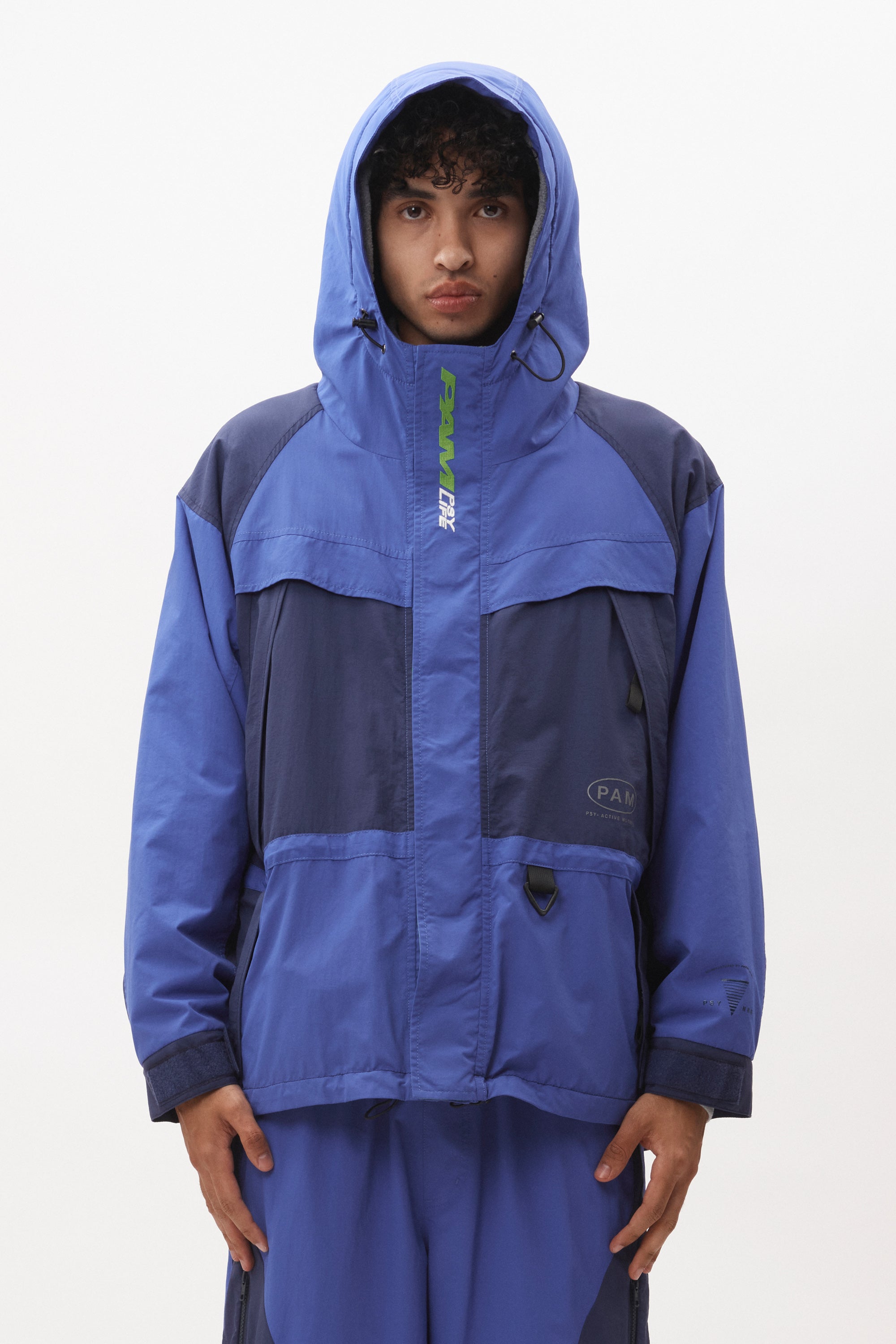 The AUROVILLE SAILING JACKET - BLUES available online with global shipping, and in PAM Stores Melbourne and Sydney.