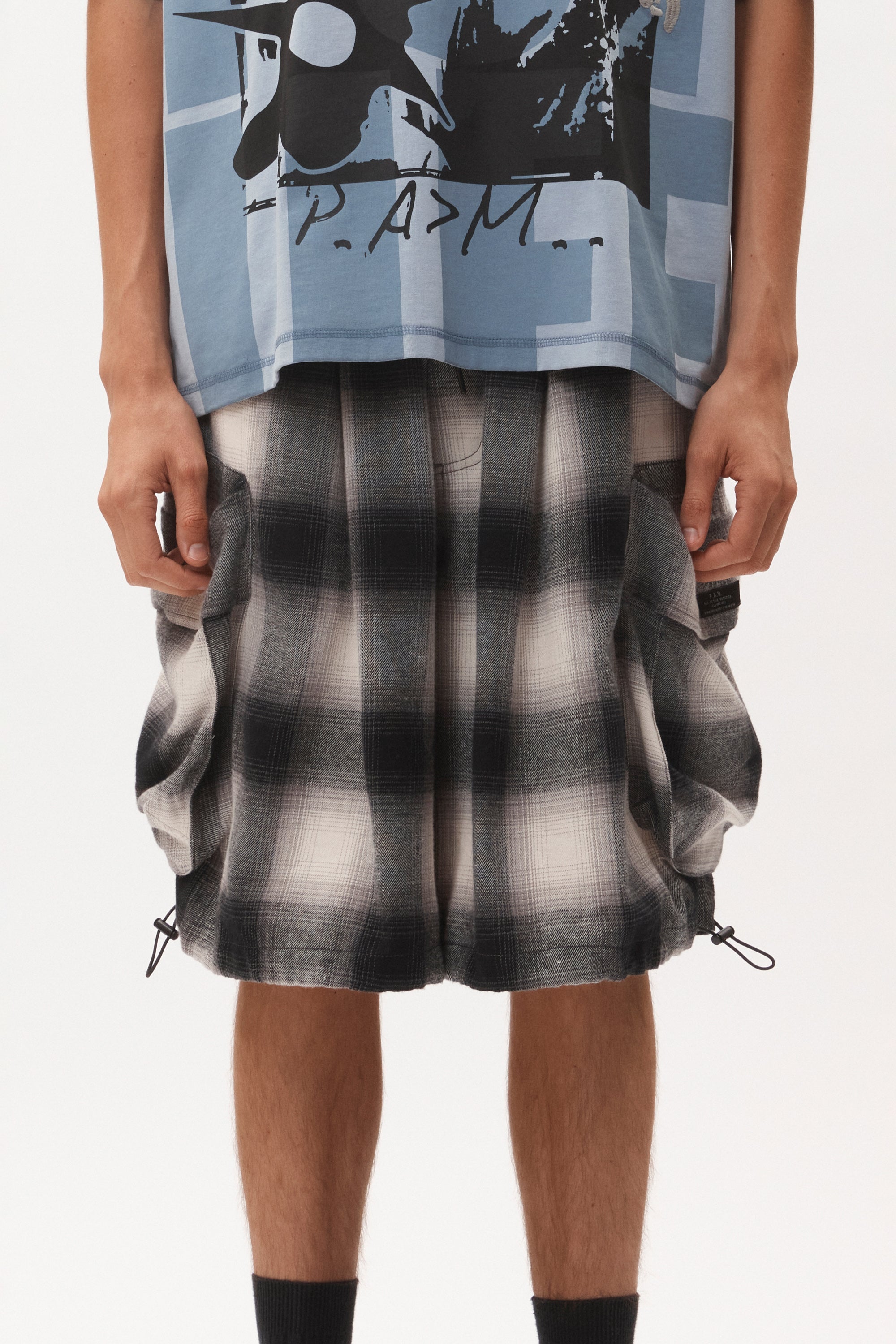 The CHECK THE CHOW SHORTS available online with global shipping, and in PAM Stores Melbourne and Sydney.