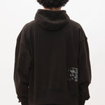 The POST WORK ZIP THRU HOODED SWEAT available online with global shipping, and in PAM Stores Melbourne and Sydney.