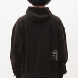 The POST WORK ZIP THRU HOODED SWEAT available online with global shipping, and in PAM Stores Melbourne and Sydney.