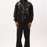 The POST WORK ZIP THRU HOODED SWEAT available online with global shipping, and in PAM Stores Melbourne and Sydney.