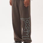 The SAND SCRIPT SWEATPANT available online with global shipping, and in PAM Stores Melbourne and Sydney.