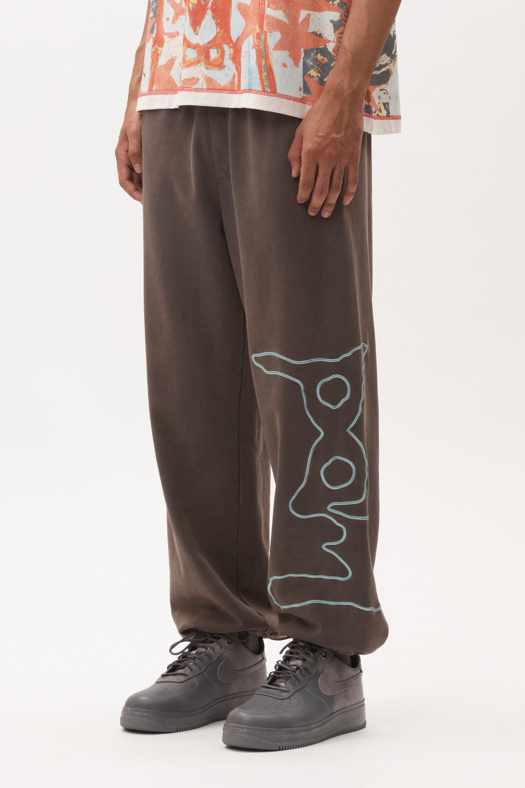 The SAND SCRIPT SWEATPANT available online with global shipping, and in PAM Stores Melbourne and Sydney.