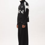 The ANGEL PULLOVER - BLACK WHITE available online with global shipping, and in PAM Stores Melbourne and Sydney.