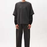 The STEPPE SHARD PANEL TOP available online with global shipping, and in PAM Stores Melbourne and Sydney.