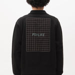 The BETWEEN CHAOS COLLARED SWEAT available online with global shipping, and in PAM Stores Melbourne and Sydney.