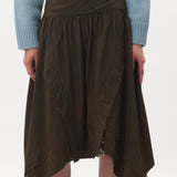 The EDGE OF TIME DROPWAIST SKIRT available online with global shipping, and in PAM Stores Melbourne and Sydney.