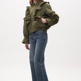 The THISTLE FRILL BOMBER available online with global shipping, and in PAM Stores Melbourne and Sydney.
