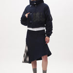 The BODY ELECTRIC CROPPED HOODED PARKA available online with global shipping, and in PAM Stores Melbourne and Sydney.