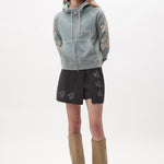 The FALLING STAR CROPPED SWEAT available online with global shipping, and in PAM Stores Melbourne and Sydney.