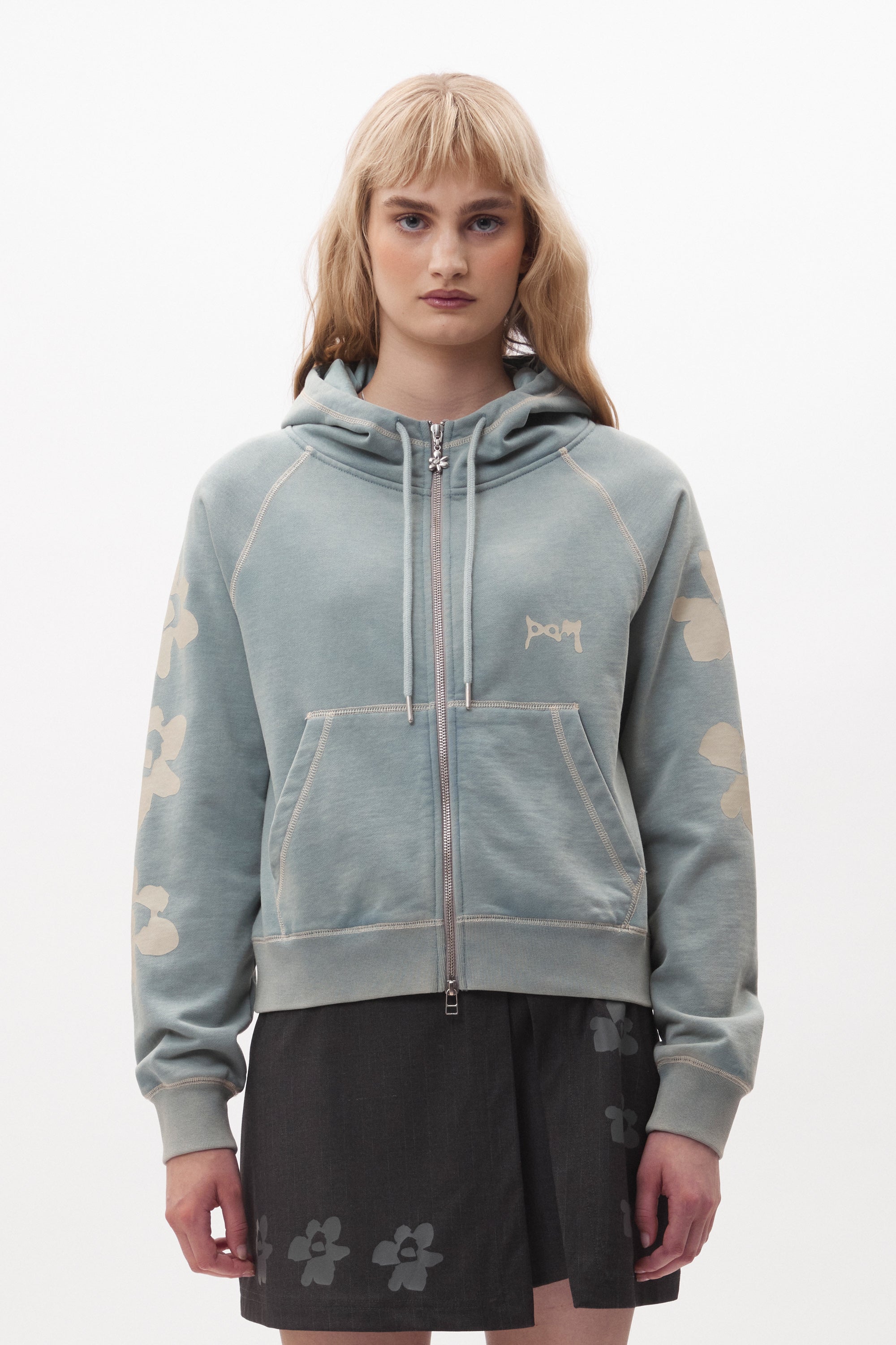The FALLING STAR CROPPED SWEAT available online with global shipping, and in PAM Stores Melbourne and Sydney.