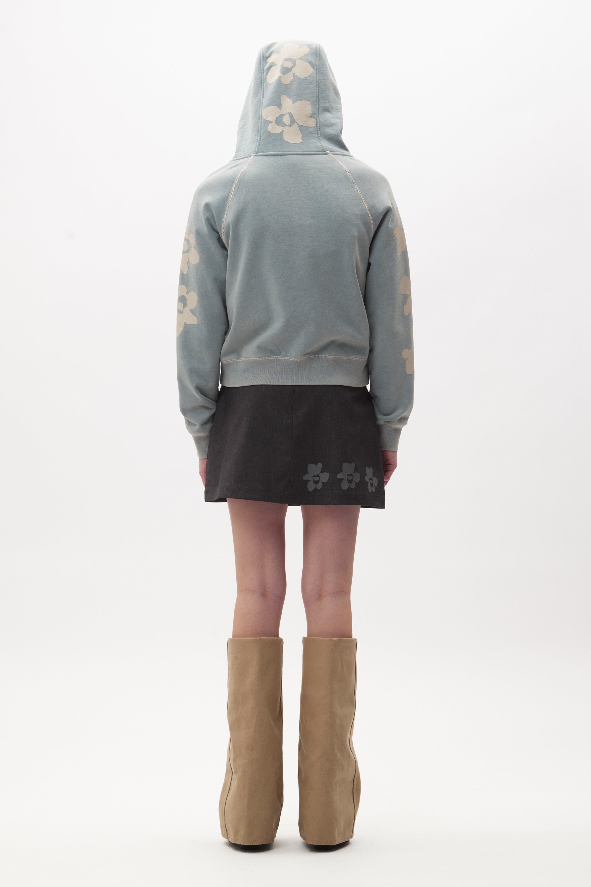 The FALLING STAR CROPPED SWEAT available online with global shipping, and in PAM Stores Melbourne and Sydney.