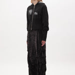 The MESSAGE BOARD HOODED ZIP THRU available online with global shipping, and in PAM Stores Melbourne and Sydney.