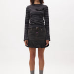 The LIQUID SKY MESH TOP (JOSHUA SMITH) available online with global shipping, and in PAM Stores Melbourne and Sydney.