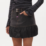The URSULA K DENIM BUBBLE SKIRT available online with global shipping, and in PAM Stores Melbourne and Sydney.