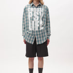 The PSY 4 LIFE LS TUCKED SHIRT available online with global shipping, and in PAM Stores Melbourne and Sydney.
