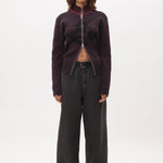 The URCHIN STEADFAST ZIP THRU KNIT available online with global shipping, and in PAM Stores Melbourne and Sydney.