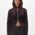 The URCHIN STEADFAST ZIP THRU KNIT available online with global shipping, and in PAM Stores Melbourne and Sydney.