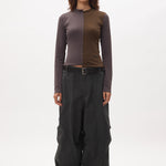 The SPLIT LS TOP available online with global shipping, and in PAM Stores Melbourne and Sydney.