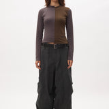 The SPLIT LS TOP available online with global shipping, and in PAM Stores Melbourne and Sydney.