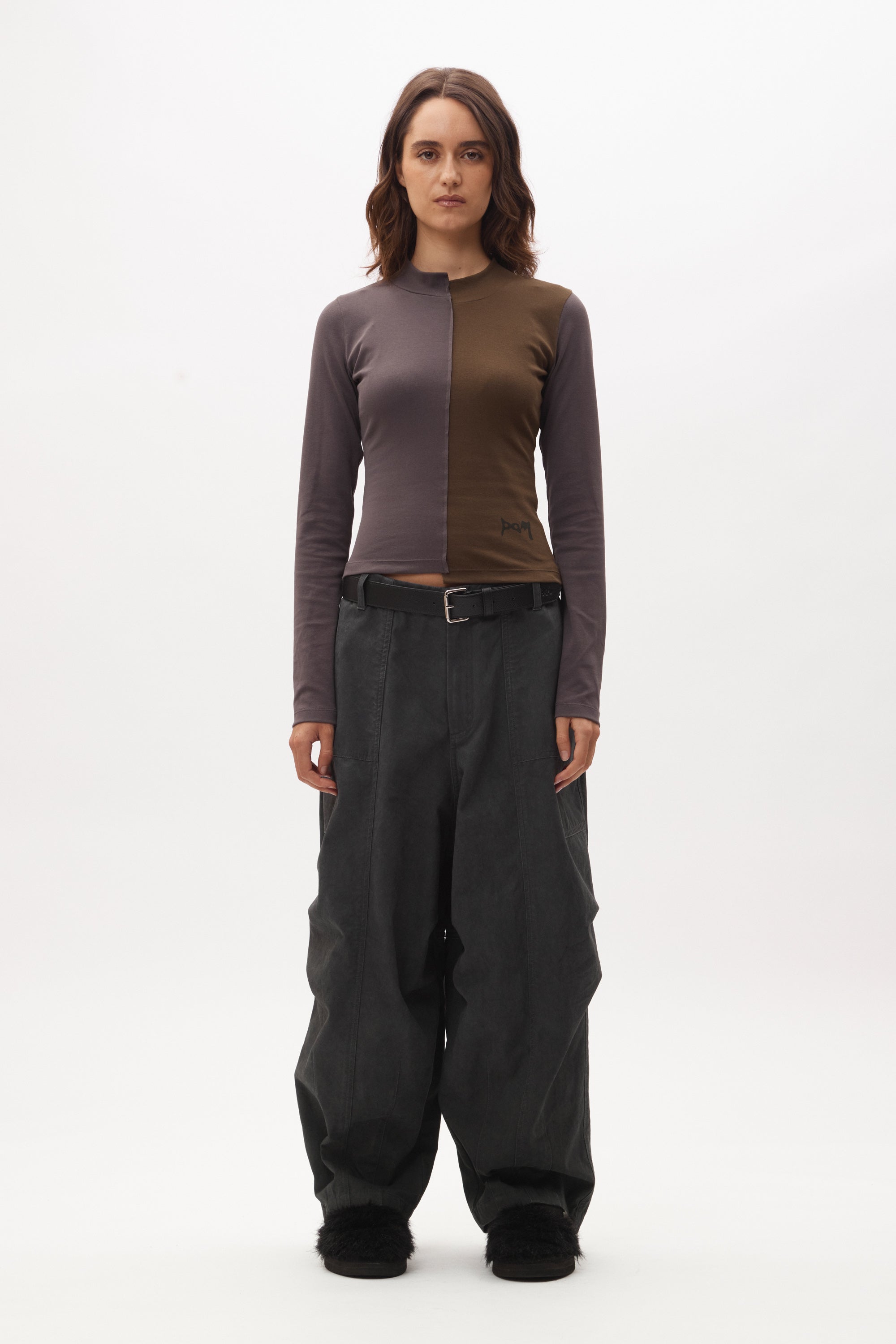 The SPLIT LS TOP available online with global shipping, and in PAM Stores Melbourne and Sydney.