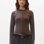The SPLIT LS TOP available online with global shipping, and in PAM Stores Melbourne and Sydney.