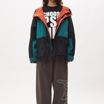 The AUROVILLE SAILING JACKET - BLACK TEAL available online with global shipping, and in PAM Stores Melbourne and Sydney.