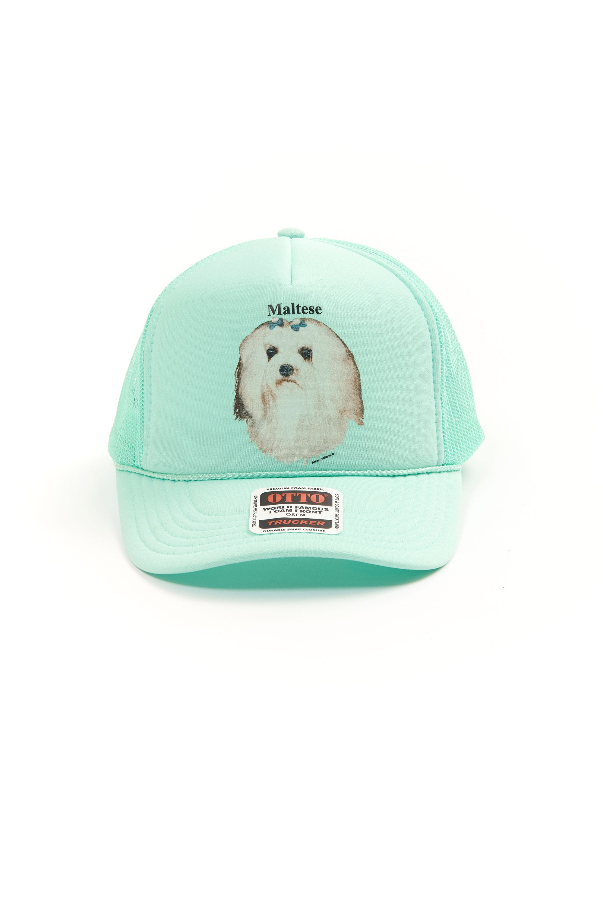 The MALTESE GREEN CAP available online with global shipping, and in PAM Stores Melbourne and Sydney.