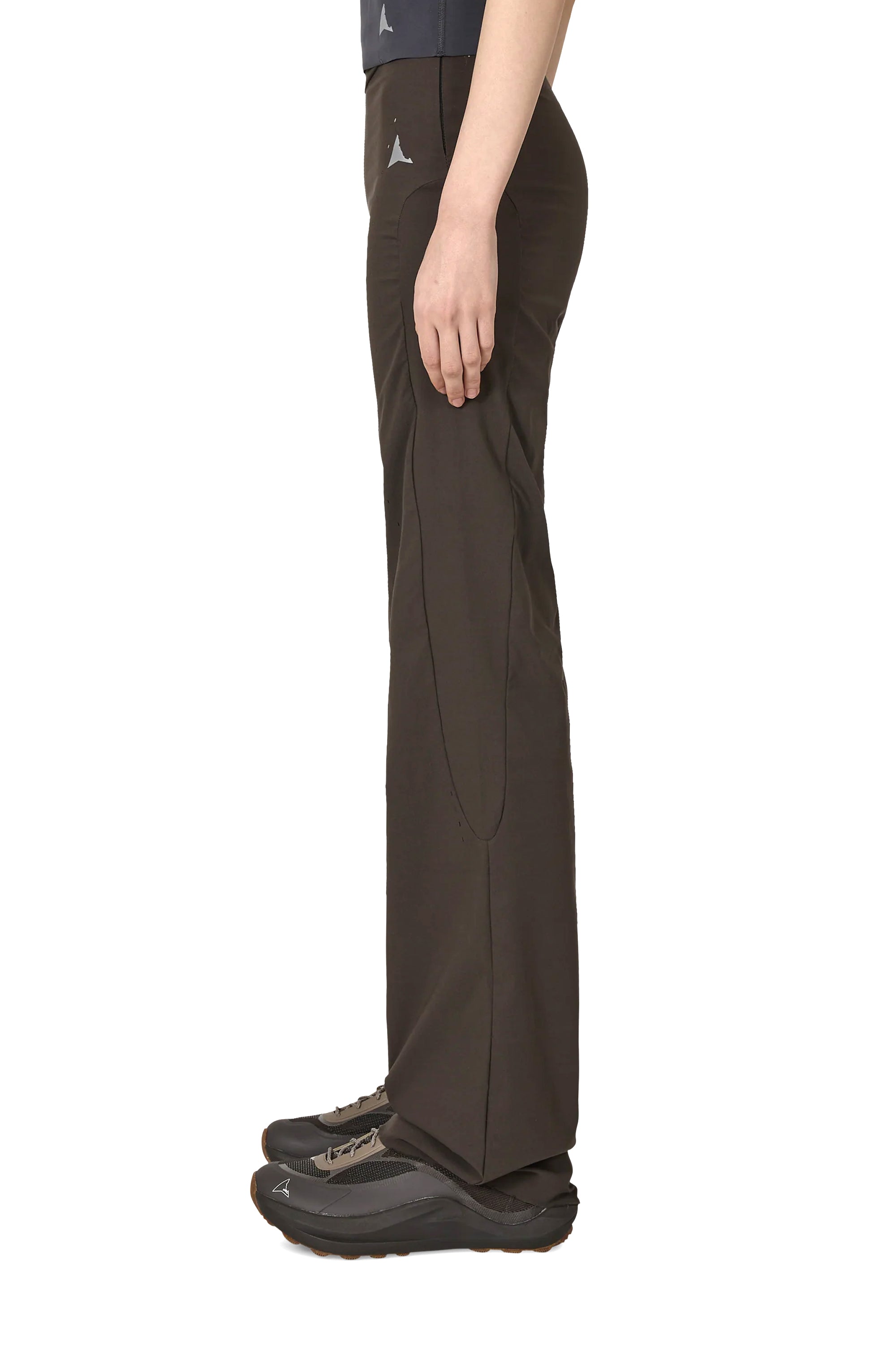 The Marva Compression Flared Pants Dark Brown available online with global shipping, and in PAM Stores Melbourne and Sydney.
