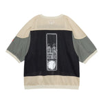 The MD Temporal Distortion MESH SS TOP BEIGE available online with global shipping, and in PAM Stores Melbourne and Sydney.