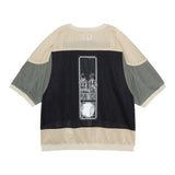 The MD Temporal Distortion MESH SS TOP BEIGE available online with global shipping, and in PAM Stores Melbourne and Sydney.