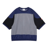 The MD Temporal Distortion MESH SS TOP NAVY available online with global shipping, and in PAM Stores Melbourne and Sydney.