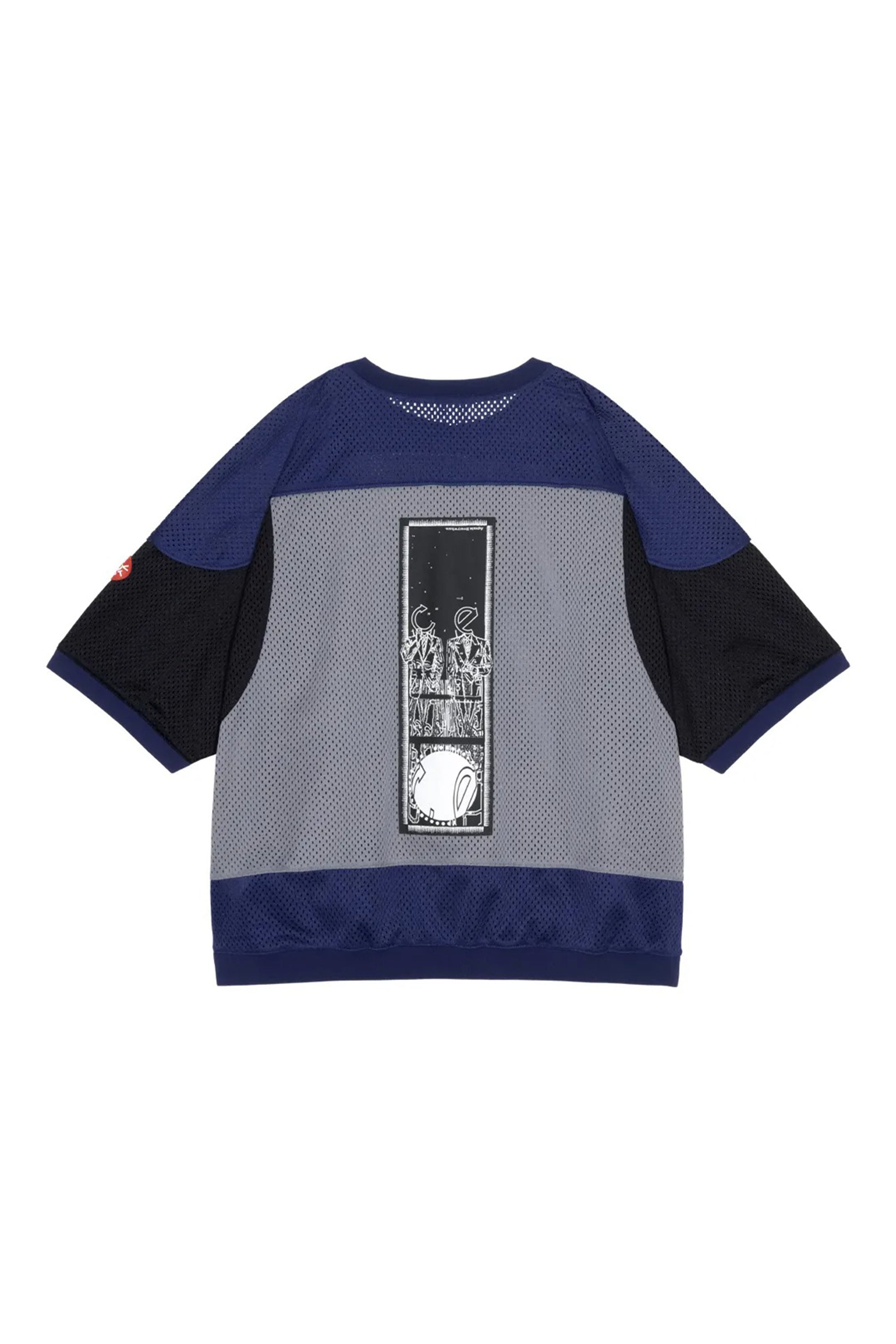 The MD Temporal Distortion MESH SS TOP NAVY available online with global shipping, and in PAM Stores Melbourne and Sydney.