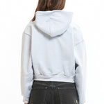 The Megastar Crop Hood Heather Grey available online with global shipping, and in PAM Stores Melbourne and Sydney.