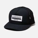 The MESH CAP 1 BLACK available online with global shipping, and in PAM Stores Melbourne and Sydney.