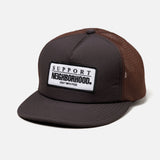 The MESH CAP 1 BROWN available online with global shipping, and in PAM Stores Melbourne and Sydney.